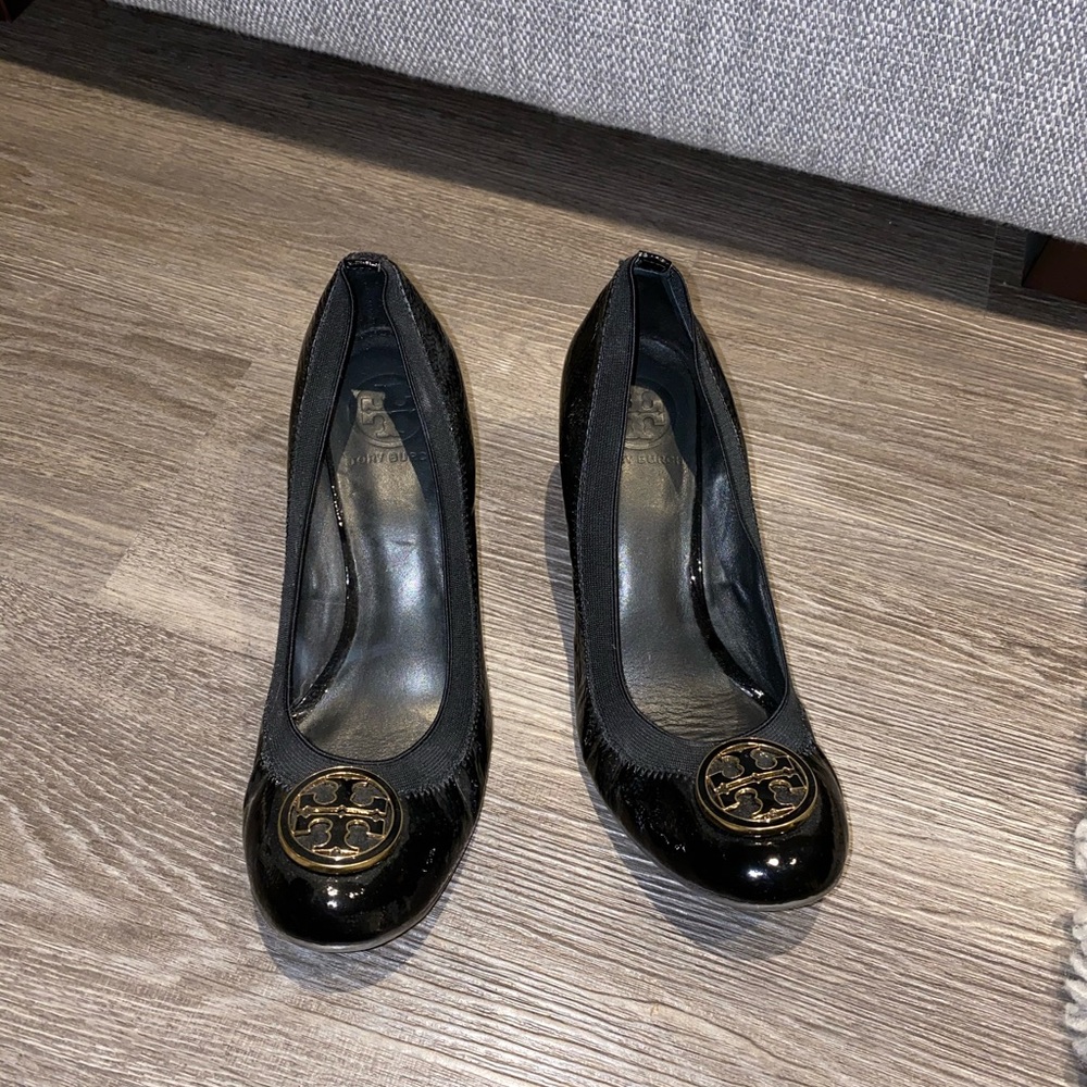 Tory Burch Wooden Wedge Heels